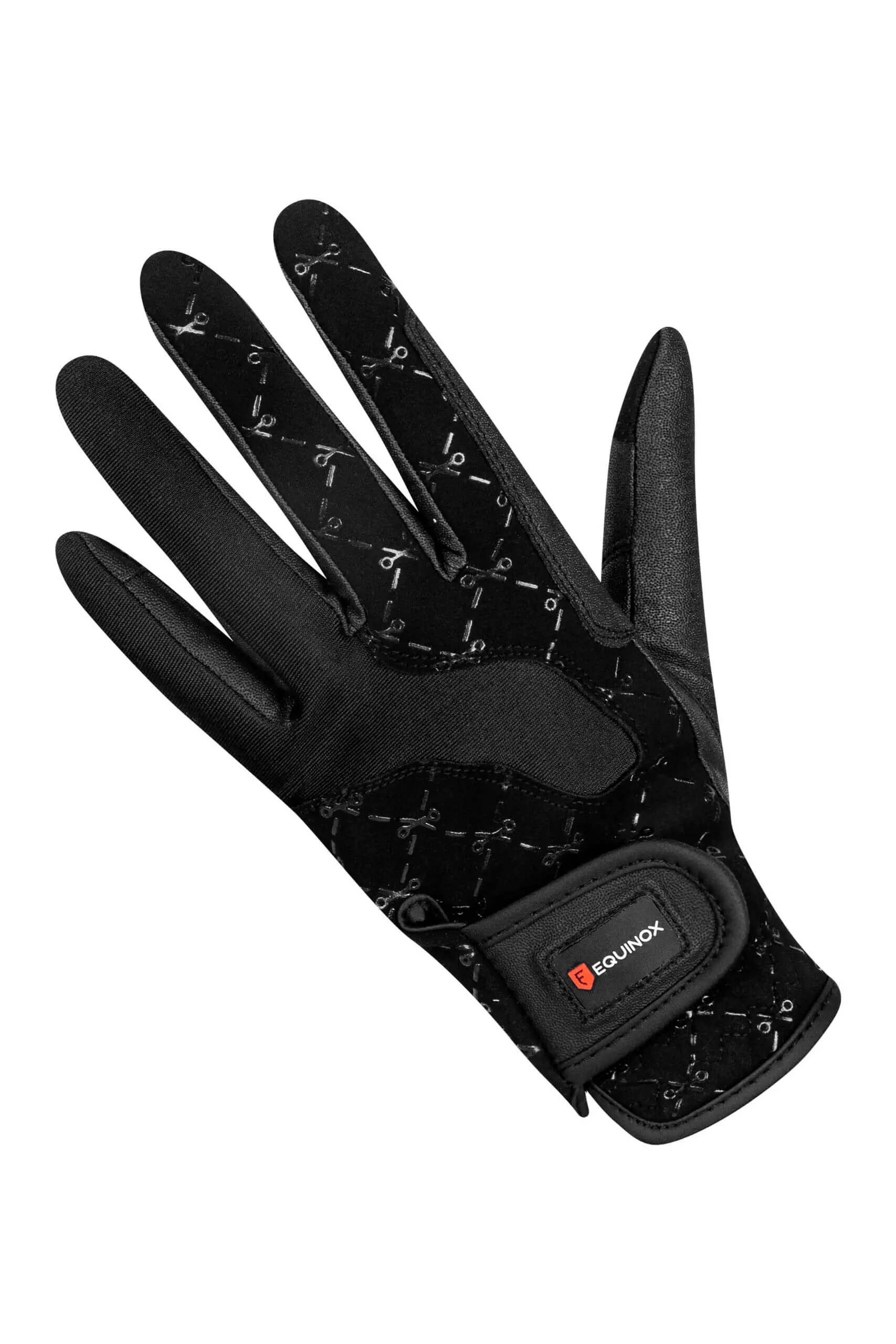 Patterned Riding Gloves